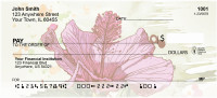 Hibiscus - Colorful Watercolor Personal Checks | ZFLO-63