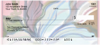 Romantic Watercolor Orchids Personal Checks | ZFLO-75