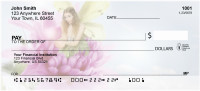 Spring Flower Fairies Personal Checks | ZFUN-36
