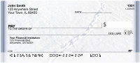 Animal Tracks in the Snow Personal Checks | ZGEO-30