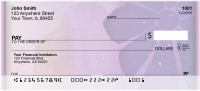 Deep Purple Dreams Personal Checks | ZGEO-41