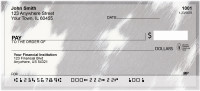 Cow Prints in Black and White Personal Checks | ZGEO-70