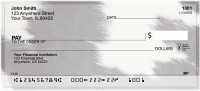 Cow Prints in Black and White Personal Checks | ZGEO-70