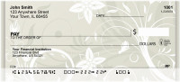 Filigree Flowers Personal Checks | ZGEP-05