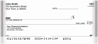 Filigree Flowers Personal Checks | ZGEP-05