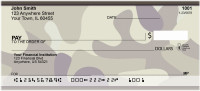 Camouflage Browns and Golds Personal Checks | ZMIL-08
