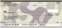 Camouflage Browns and Golds Personal Checks | ZMIL-08