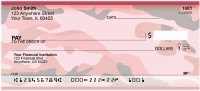 Camouflage - Pinks And Corals Personal Checks | ZMIL-27