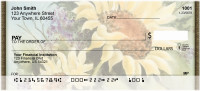 Watercolor Sunflowers Personal Checks | ZNAT-30