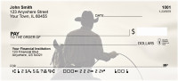 Dusty Cowboys Personal Checks | ZPRO-27