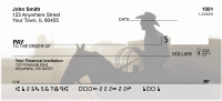 Dusty Cowboys Personal Checks | ZPRO-27
