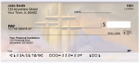 Crosses - Golden Crosses Personal Checks | ZREL-17