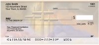 Crosses - Golden Crosses Personal Checks | ZREL-17