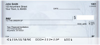 Winter on the Prairie Personal Checks | ZSCE-07