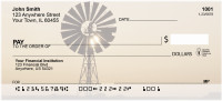 Windmills On Western Plains Personal Checks | ZSCE-51