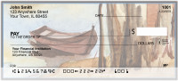 Canoe In Fall Personal Checks | ZTRA-33