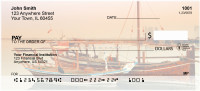 Vintage Boats From Around The World Personal Checks | ZTRA-41
