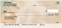 Christmas - Golden Simplicity Personal Checks | ZXMS-25