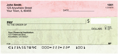 Spring Fling Personal Checks | ABS-09