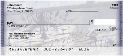 Retro Tie Dye Personal Checks | ABS-15