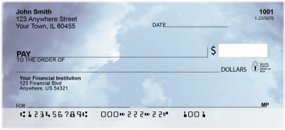 Out Of The Blue Personal Checks | ABS-21