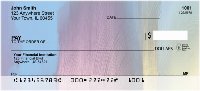 More Color Me Cool Personal Checks | ABS-38