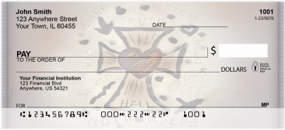 Goth Rulez  Personal Checks | ABS-42