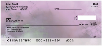 Plum Fun Personal Checks | ABS-57