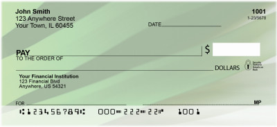Depths Of Green Personal Checks | ABS-65