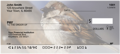 Sparrow Inspirations Personal Checks | ANJ-19