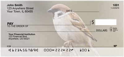 Sparrow Simplicity Personal Checks | ANJ-20