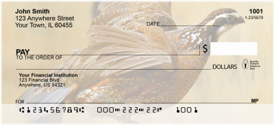 Quail Season Personal Checks | ANJ-61