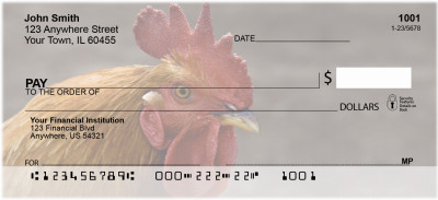 Roosters Personal Checks | ANJ-62