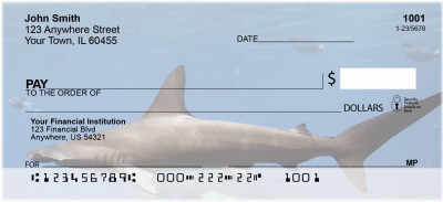 Shark Infested Waters Personal Checks | ANJ-64