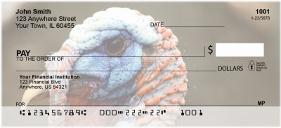 Tom The Turkey Personal Checks | ANJ-81