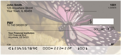 Butterfly Perspective  Personal Checks | ANK-09