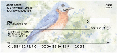 Nesting Birds Personal Checks | ANK-20