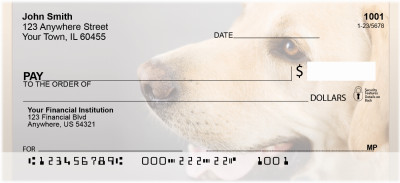 Beautiful Yellow Labs Personal Checks | BBB-07