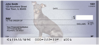 Menchester Terriers Personal Checks | BBB-15