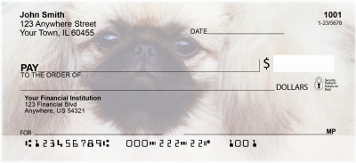 Perky Pekingese Personal Checks | BBB-17