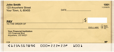 Parchment Personal Checks D | BBD-26
