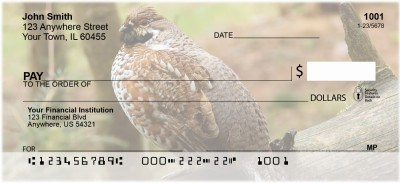 Quail In Nature Personal Checks | BBD-80