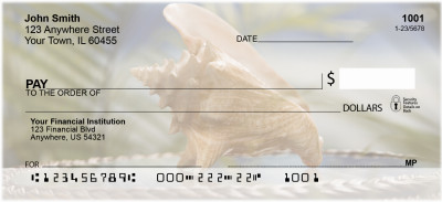 Shell Treasures Personal Checks | BBE-03