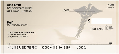 The Caduceus Personal Checks | BBE-70