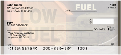 Running On Empty Personal Checks | BBF-21
