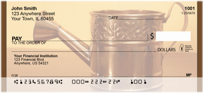 Watering Cans Personal Checks | BBF-66