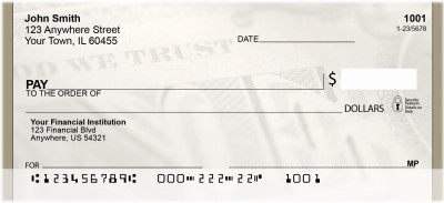 In God We Trust Personal Checks | BBF-80