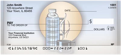 Thermos Of Hot Java Personal Checks | BBG-22
