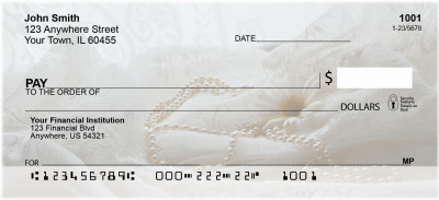 Wedding Day Pearls Personal Checks | BBG-39