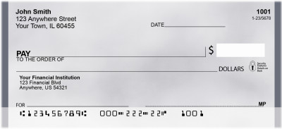 Classic In Gray Personal Checks | BBG-54